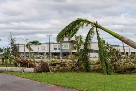 Hurricane Helene destruction