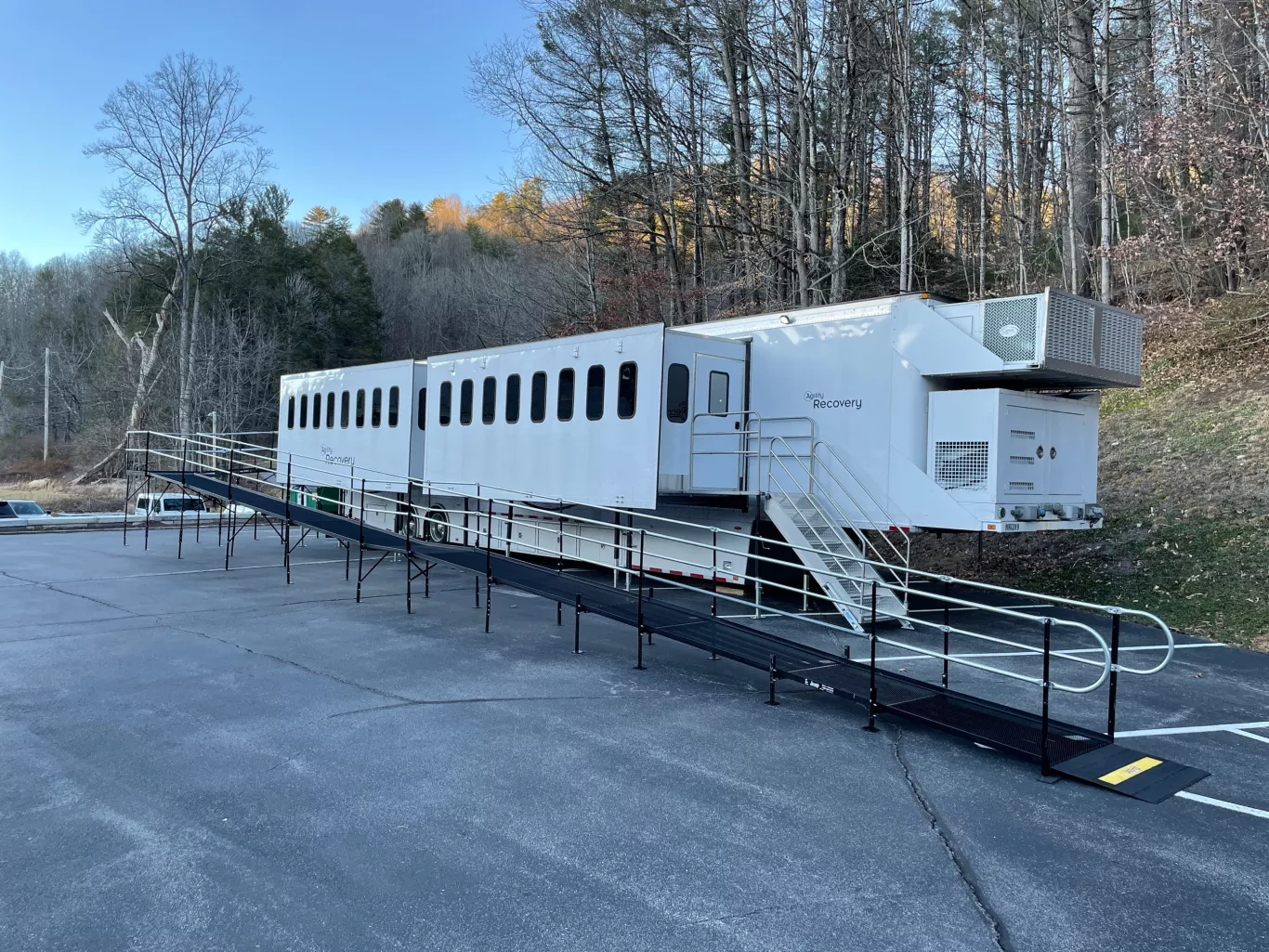 Agility Recovery mobile bank branch