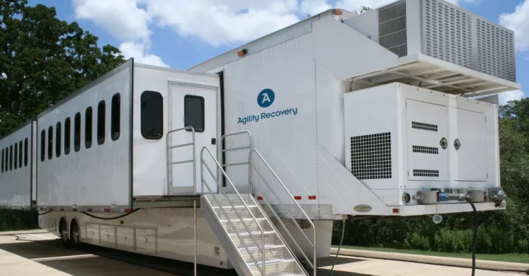 Agility Recovery mobile bank unit