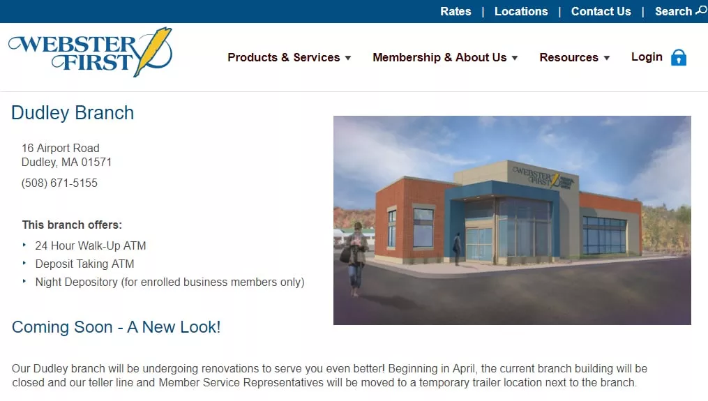 Operations Report on Business Interruptions April 2018 - Webster CU