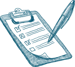 Checklist doodle