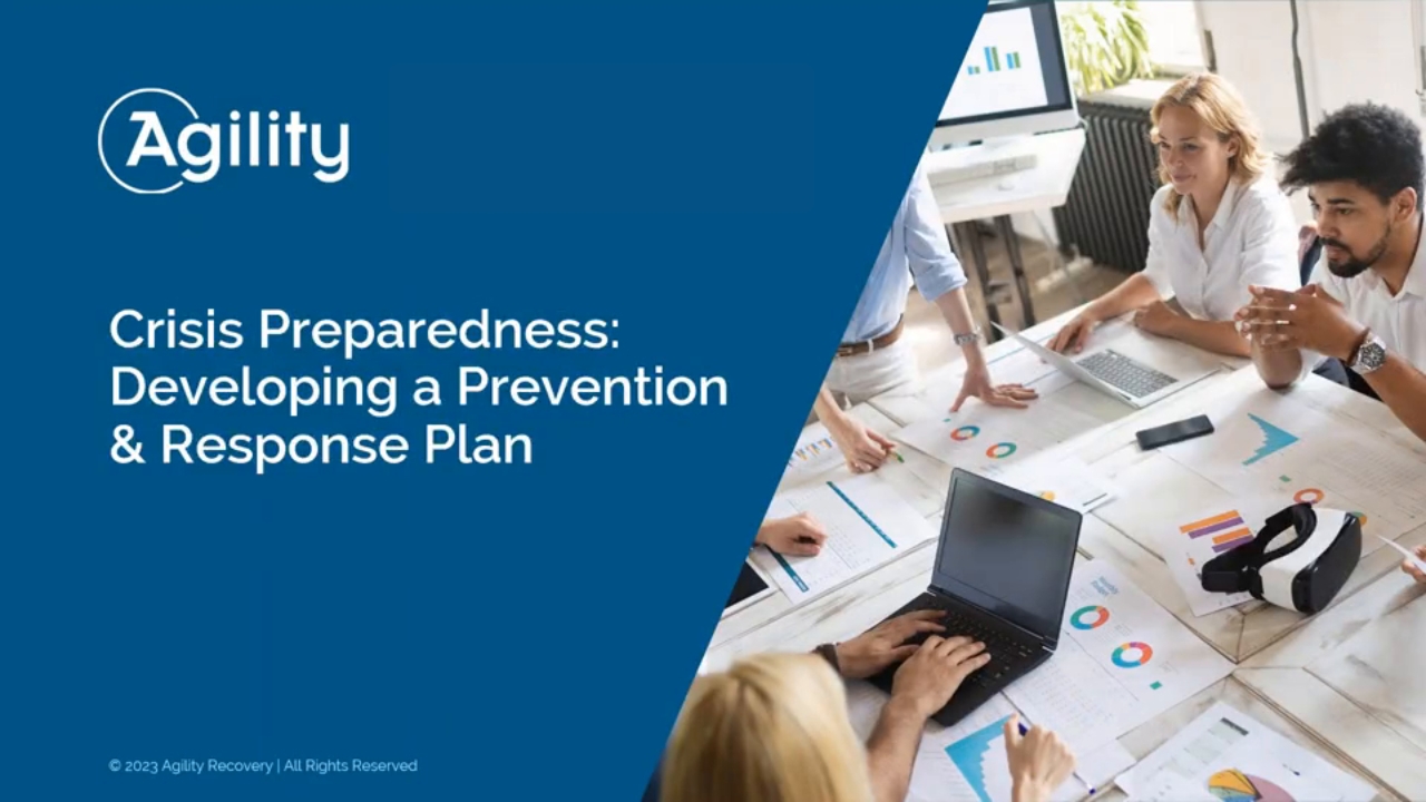 Crisis Preparedness: Developing a prevention and response plan