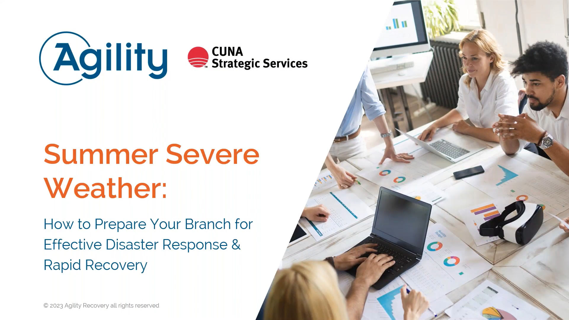 Severe summer weather webinar