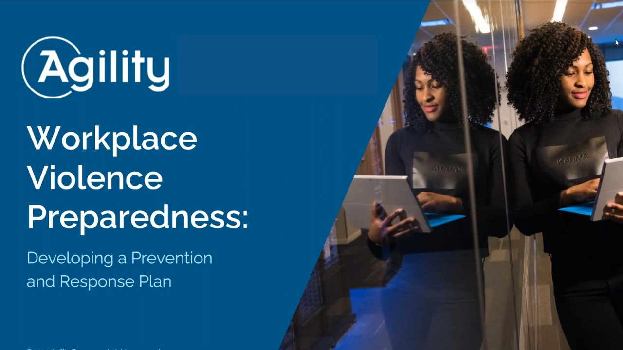 Workplace Violence preparedness