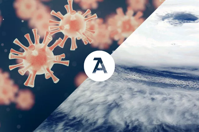 Pandemic and hurricane