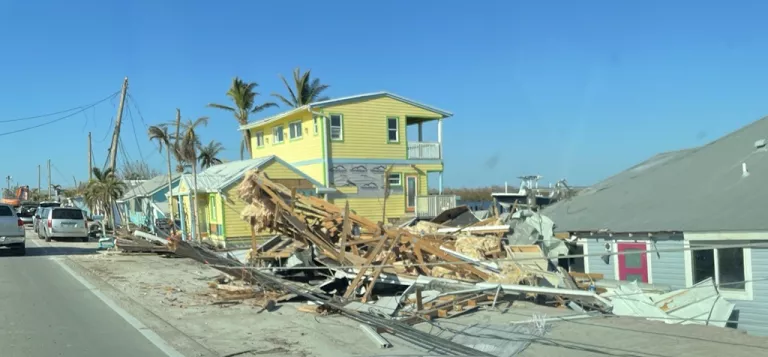 Lee County hurricane damage