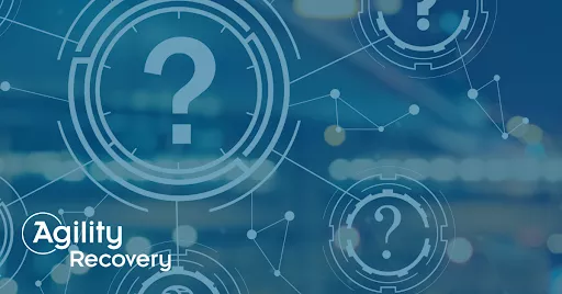 Stylized question marks