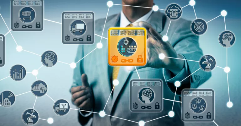 Supply chain icons