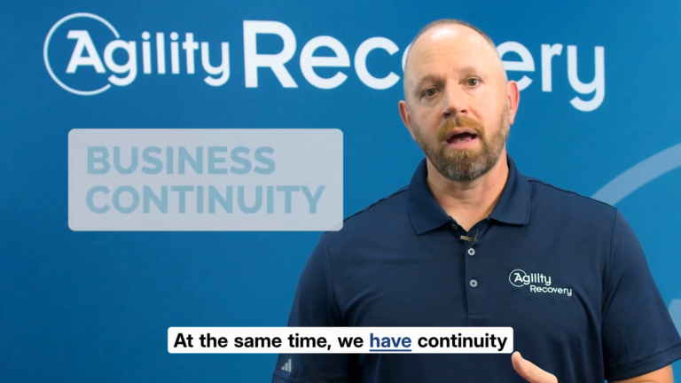 Kevin Fisher, Agility Recovery COO