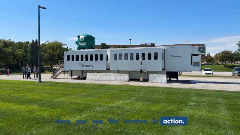 exterior mobile banking unit