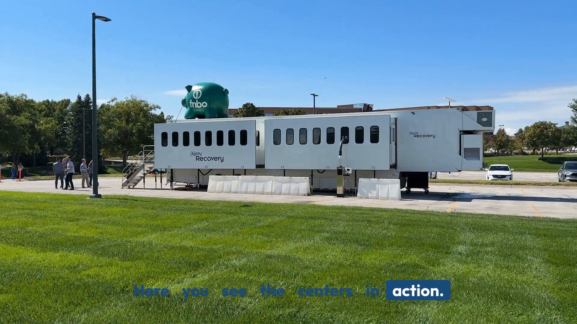 exterior mobile banking unit