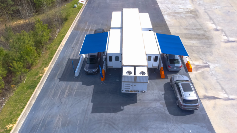Mobile bank branch